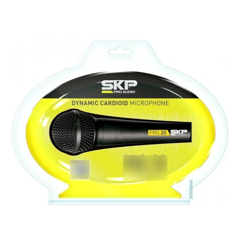 Microfono Dinamico Profesional Skp Pro20 Negro
