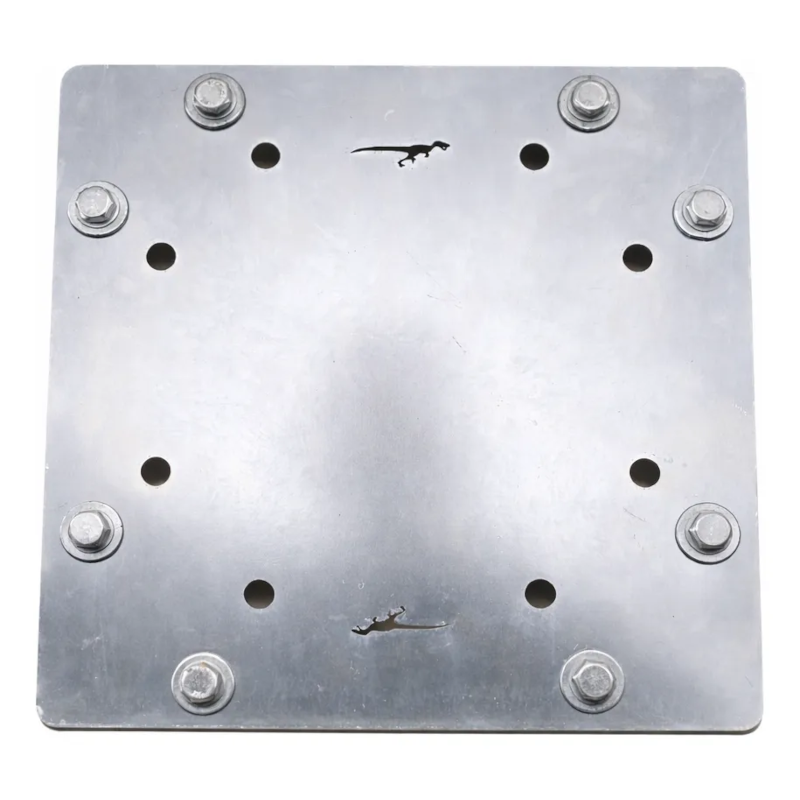 Base Cabezal 30x30 Y 24x24 Chapa Trussraptor