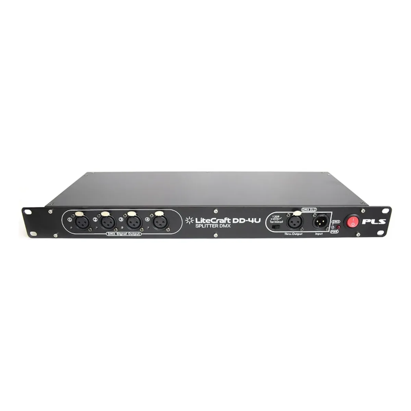 Mezclador Divisor Splitter Pls DD-4U 4 Ch Aislamiento Óptico