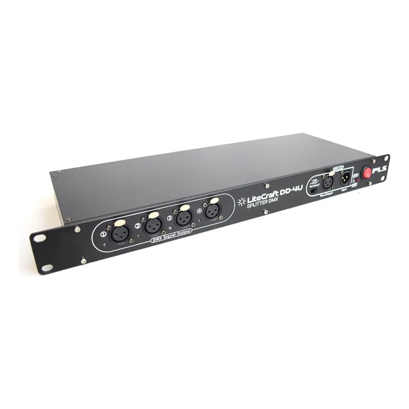 Mezclador Divisor Splitter Pls DD-4U 4 Ch Aislamiento Óptico